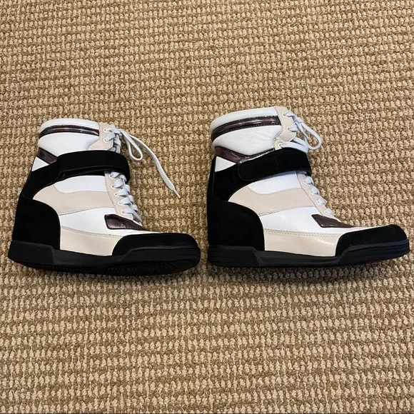 COPY - Marc by Marc Jacobs Kisha Wedge Sneakers 38 NEW - Picture 2 of 9